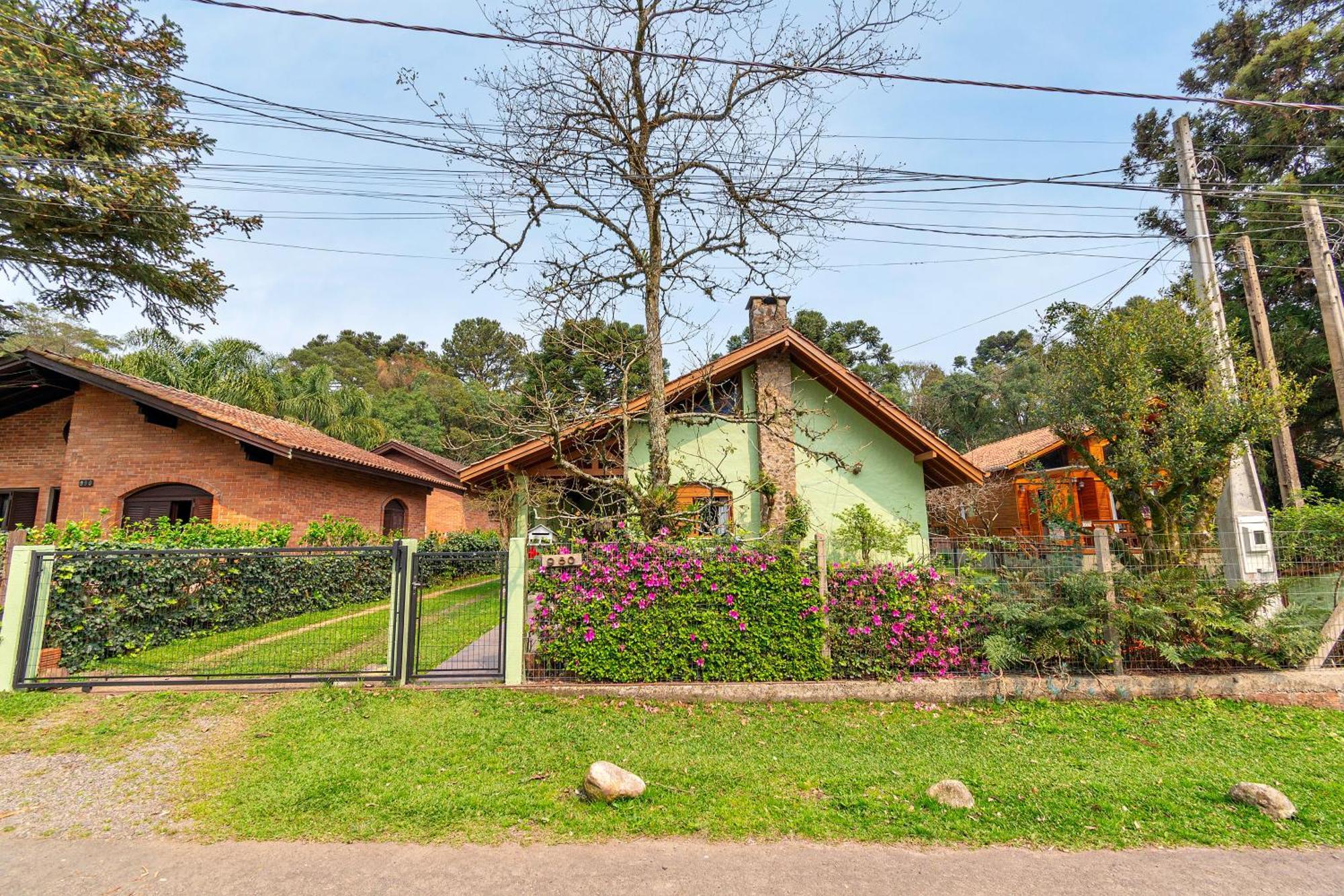Linda Casa 5 Quartos No Lago Negro Villa Грамаду Екстериор снимка